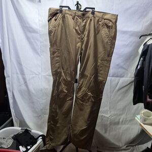 Ariat M5 Men's 46X34 Tan Khaki Work Slim Straight Pants New Without Tags